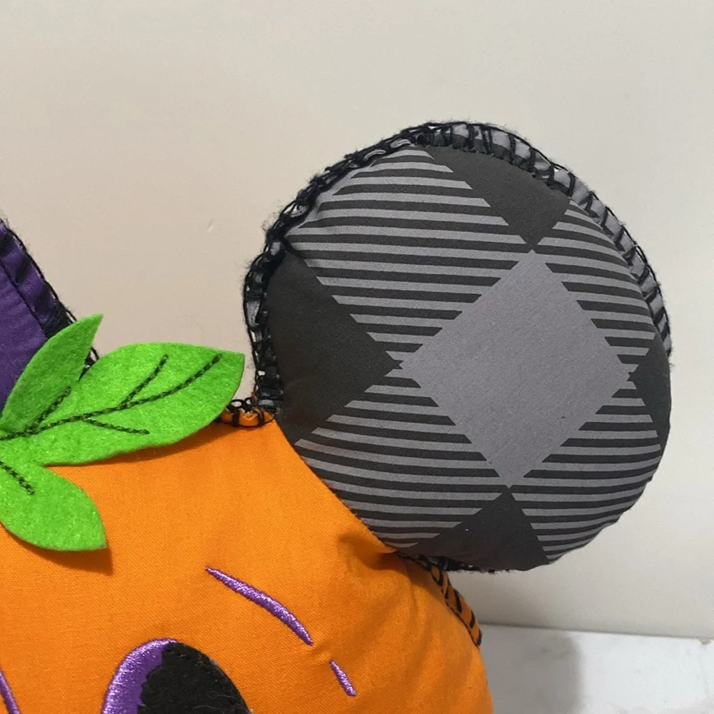 Disney Parks “Hey Pumpkin” Mickey Mouse Pillow